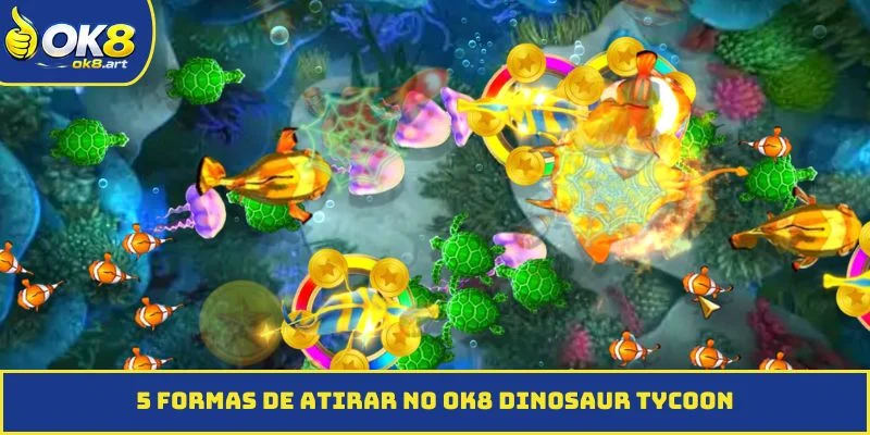 5 formas de atirar no OK8 Dinosaur Tycoon